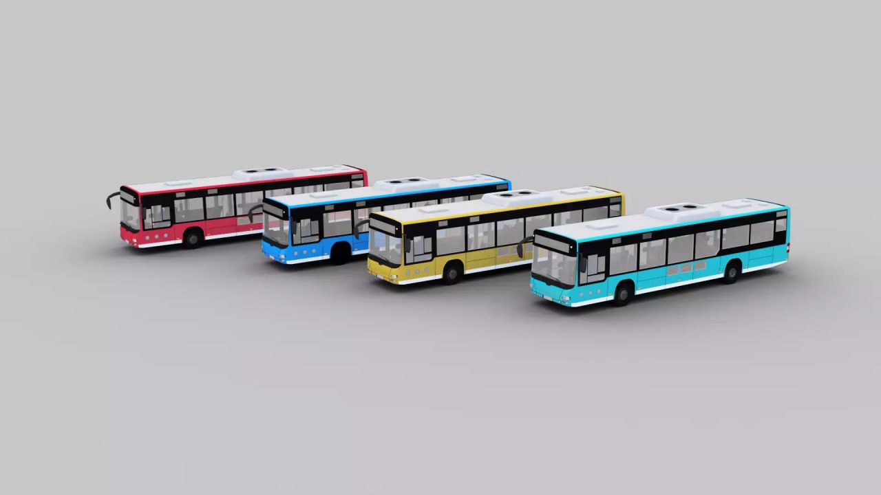 City Bus with Interior 3📱 - изображение 3